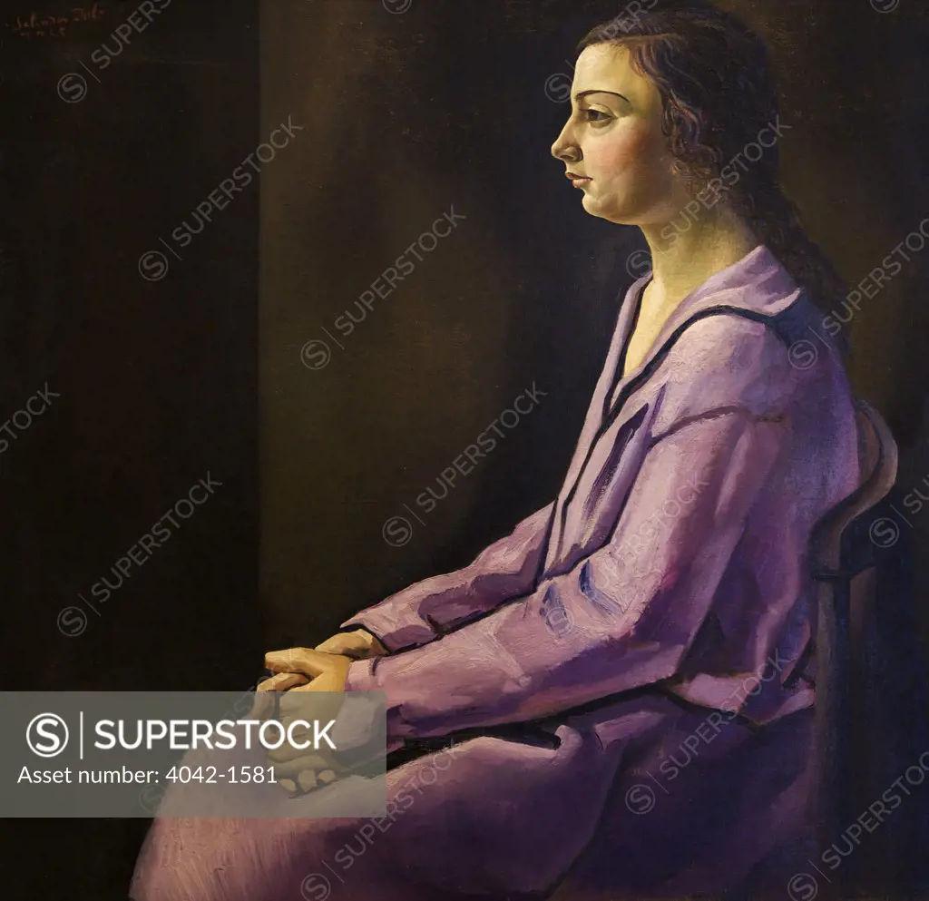 Portrait of His Sister (Ana Maria) by Salvador Dali, 1925, Spain, Madrid, Reina Sofia Museum of Modern Art