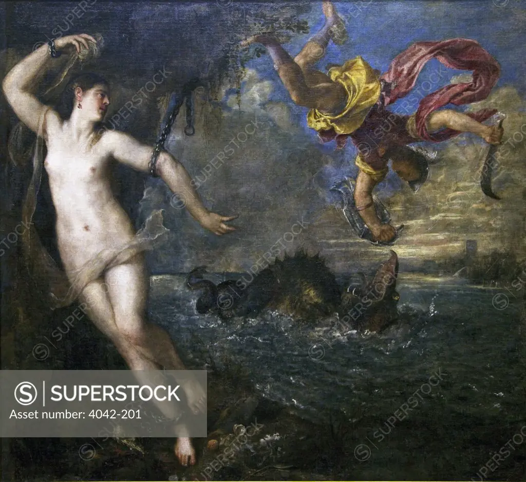 Perseus and Andromeda by Titian, 1473, Wallace Collection, London, United Kingdom