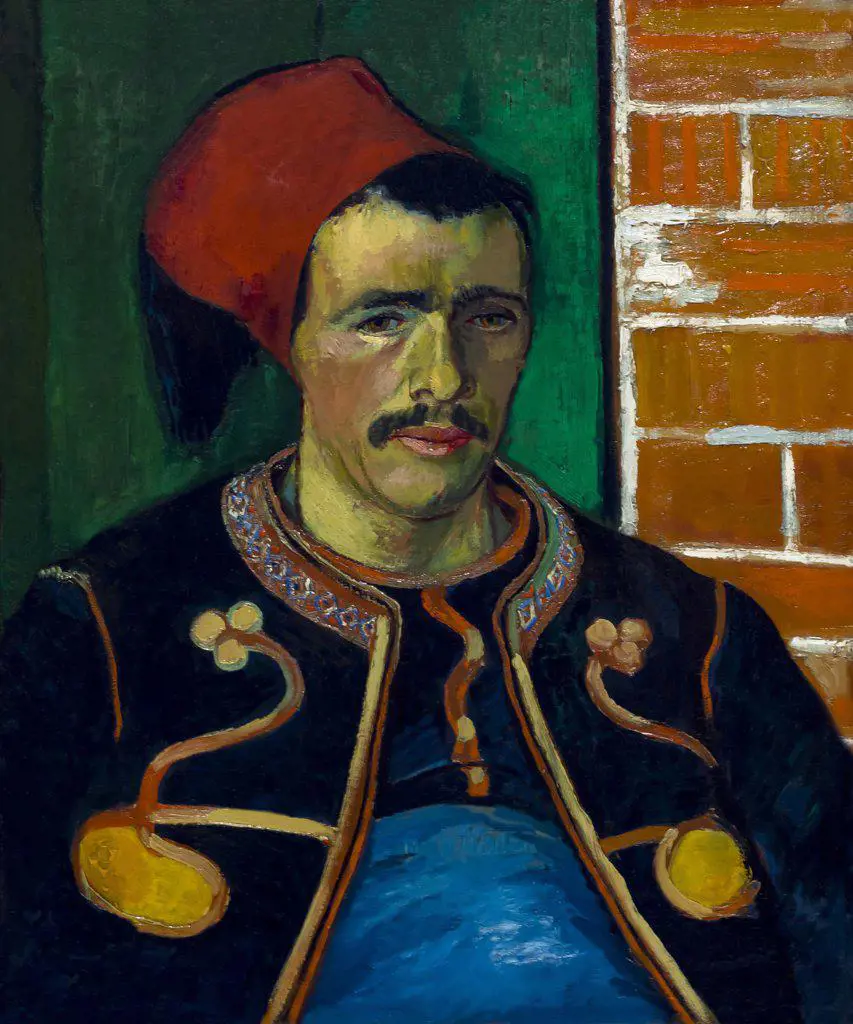 The Zouave, by Vincent van Gogh, 1888, Netherlands, Europe