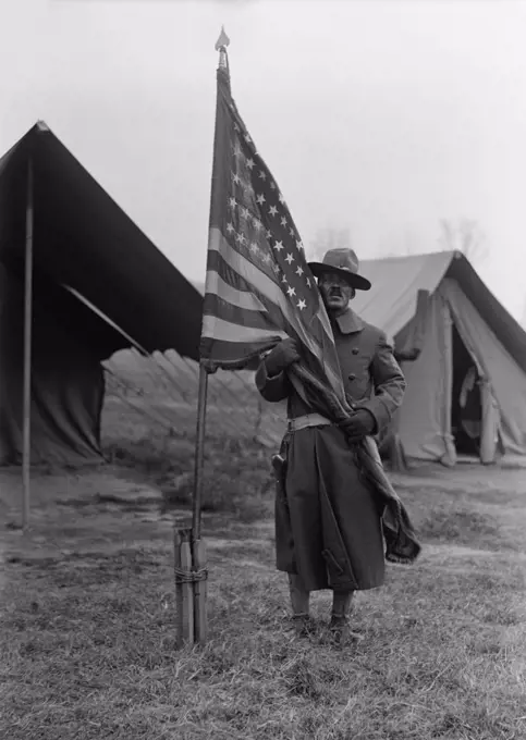 U.S. Army, African American soldier, ca. 1917