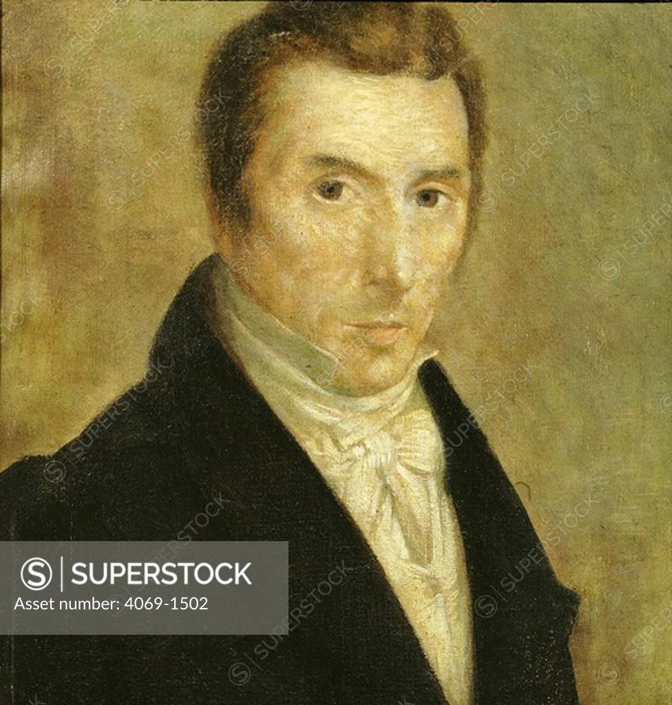 Stock Photo: 4069-1502 Nikolay CHOPIN (father of FrÄdÄric Chopin, 1810-49 Polish composer), 19th century