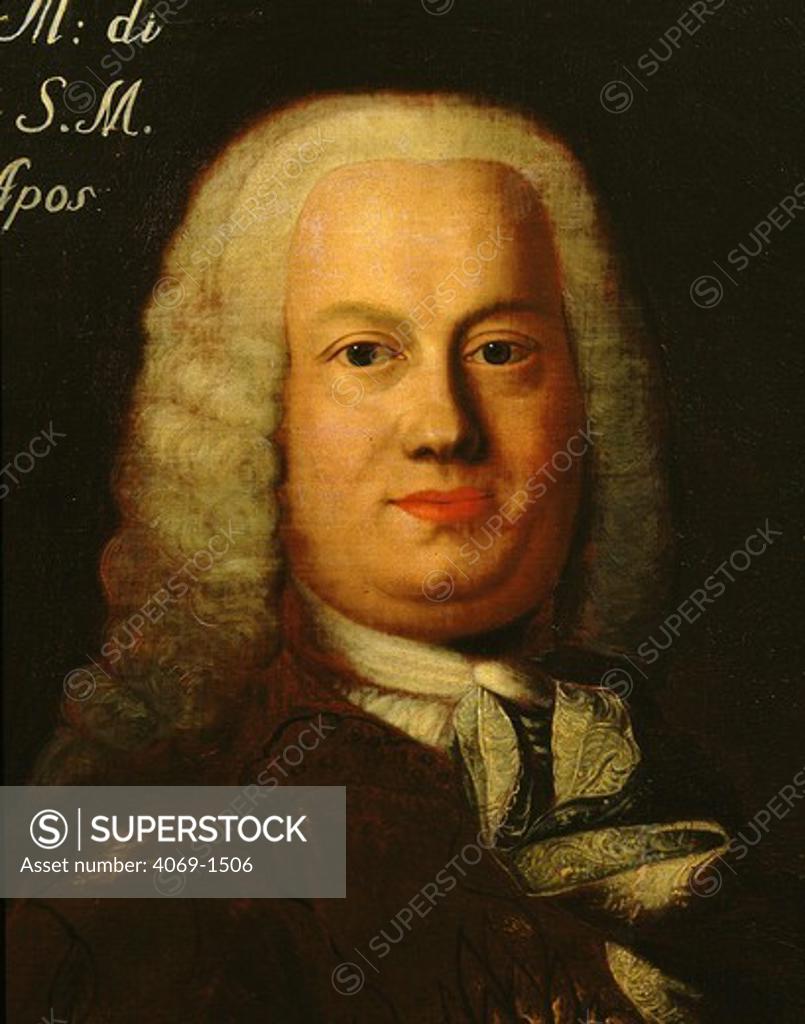 Stock Photo: 4069-1506 Antonio CALDARA 1670-1736 Italian composer