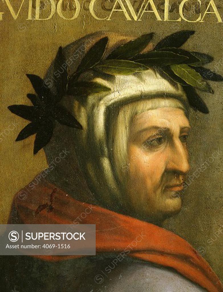 Stock Photo: 4069-1516 Guido CAVALCANTI, c. 1250-1300 Italian (Florentine) poet