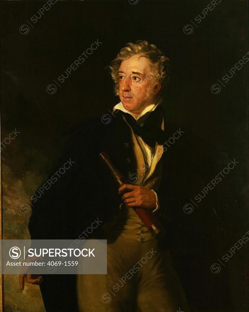 Stock Photo: 4069-1559 Thomas COCHRANE, 10th Earl of Dundonald, 1776-1860, Scottish