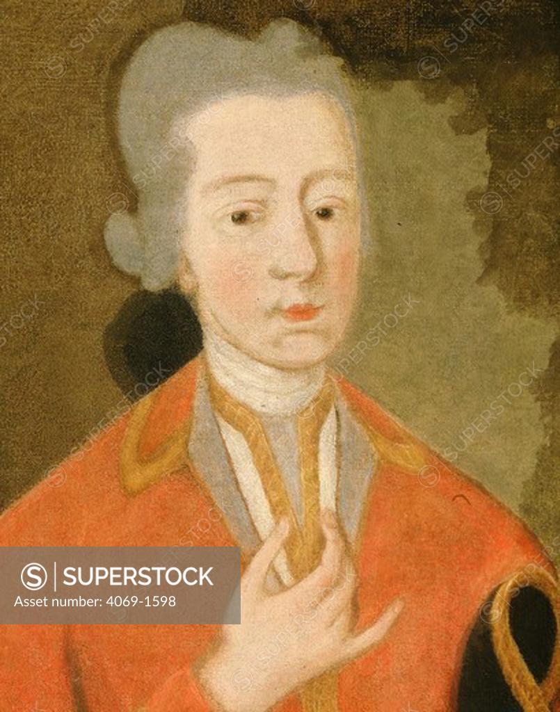 Stock Photo: 4069-1598 Karl DITTERS von Dittersdorf 1739-99 Austrian violinist and composer
