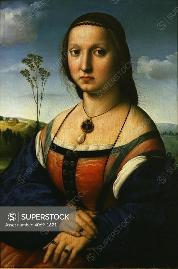 Stock Photo: 4069-1621 Maddalena DONI, born Strozzi, 1505-6