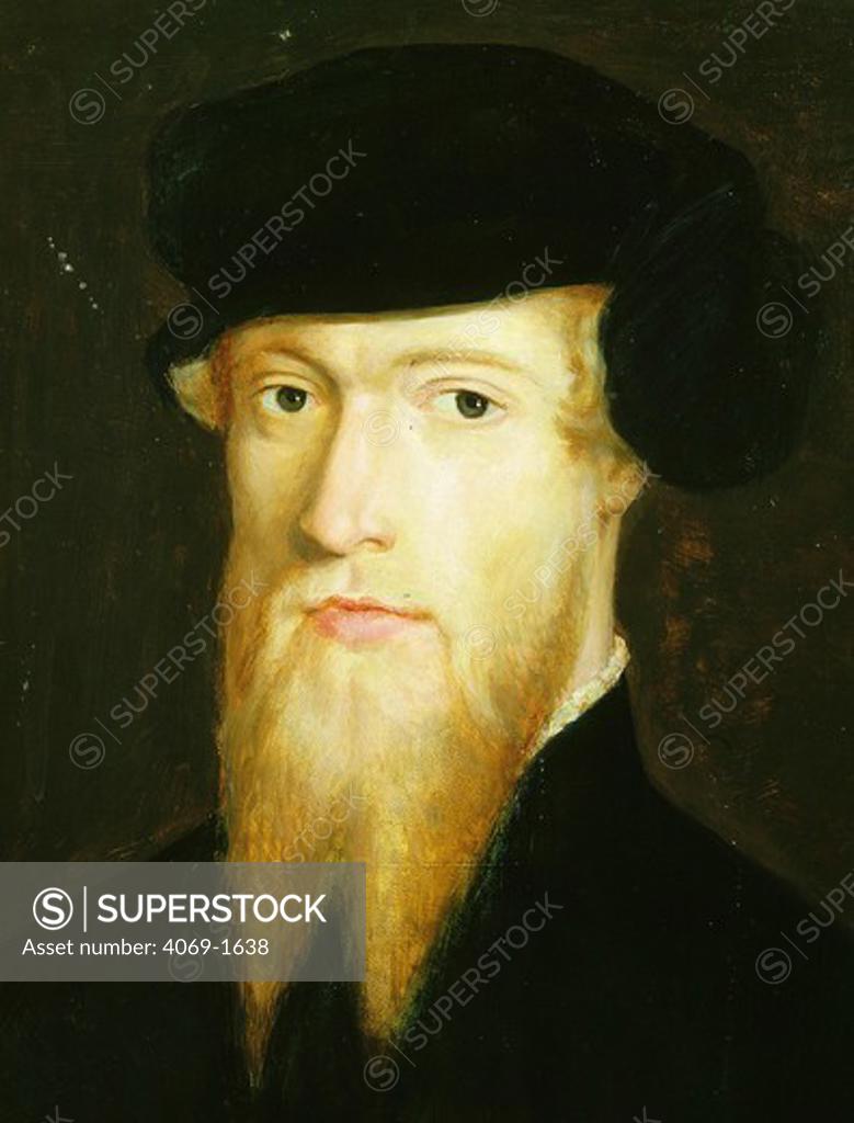 Stock Photo: 4069-1638 King ERIC XIV 1533-77 of Sweden son of Gustavus Vasa by R. Ekblom