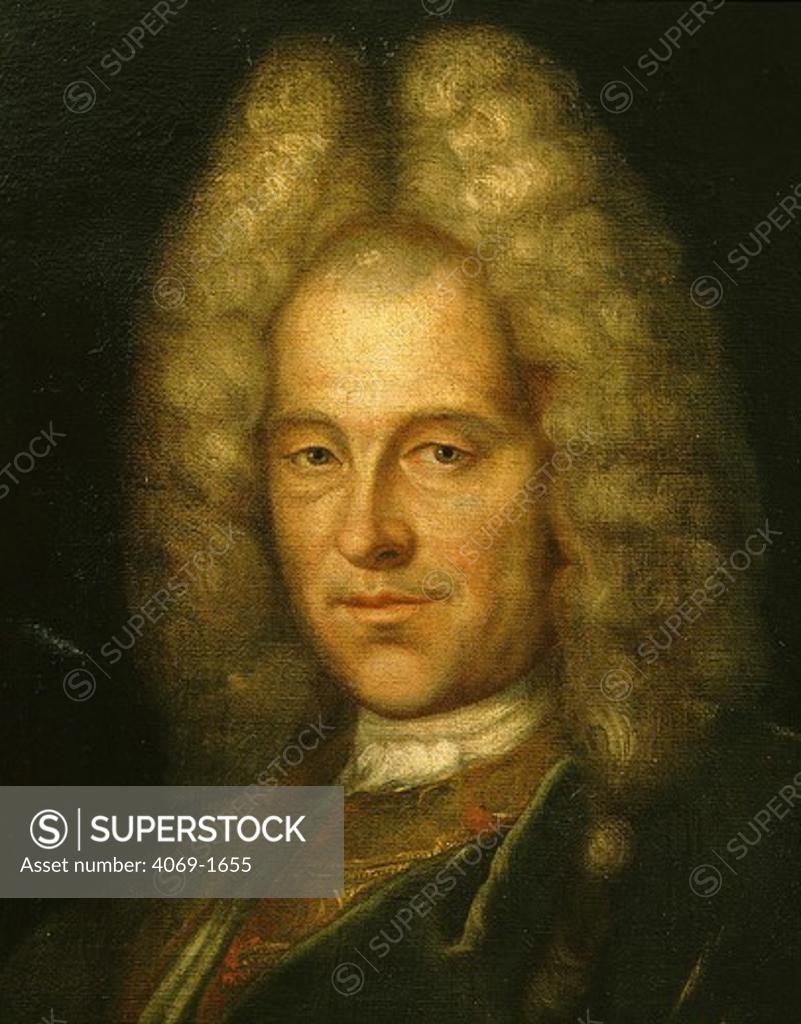Stock Photo: 4069-1655 Johann Joseph FUX 1660-1741 Austrian composer and music theorist