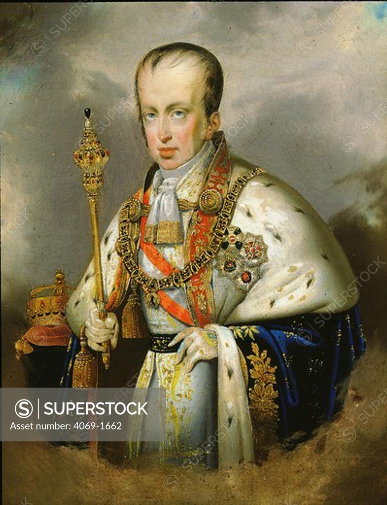 Stock Photo: 4069-1662 FERDINAND I (1793-1875) Emperor of Austria