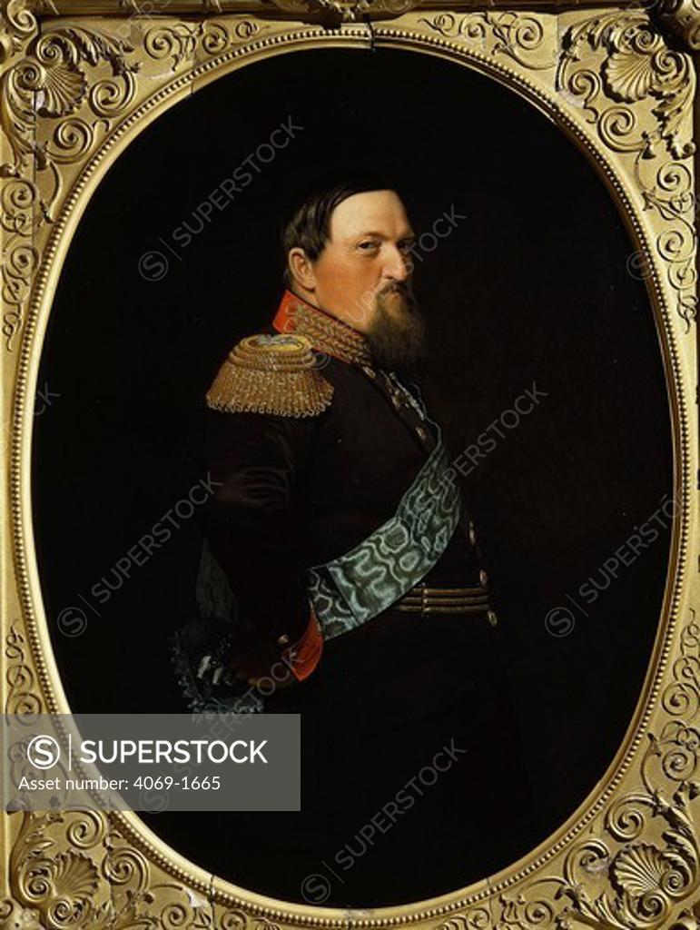 Stock Photo: 4069-1665 FREDERICK VII, 1848-63 King of Denmark, painted 1861