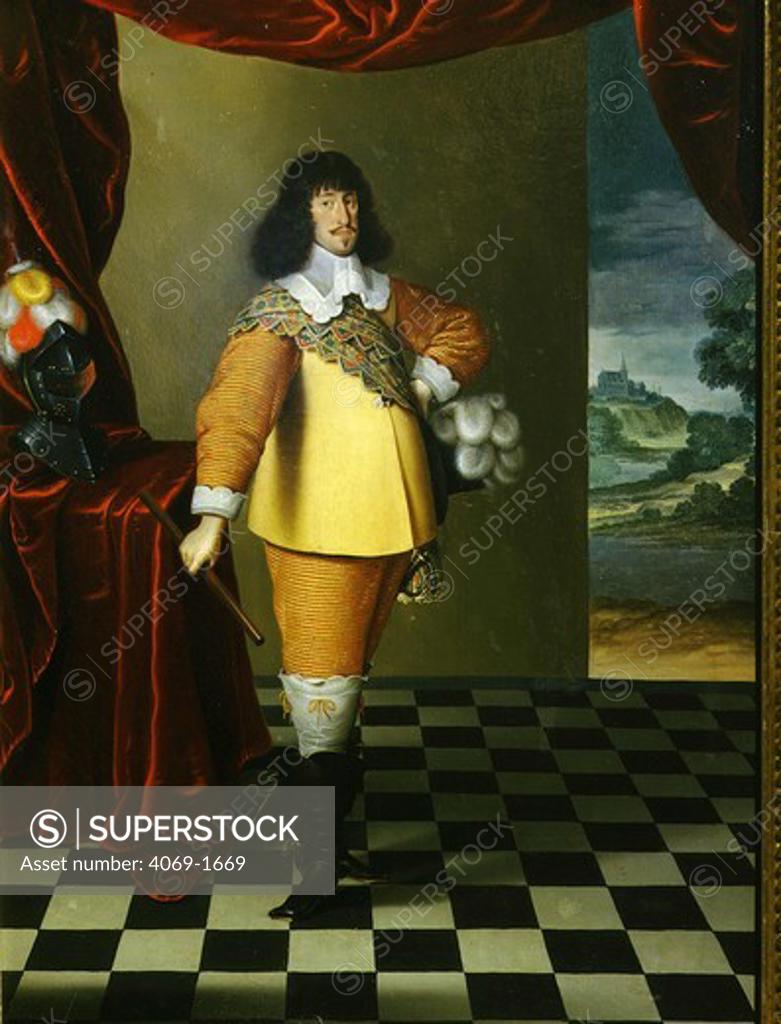 Stock Photo: 4069-1669 King FREDERICK III of Denmark and Norway 1609-70 by A. Margerstadt