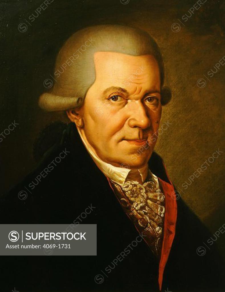 Stock Photo: 4069-1731 Johann Michael HAYDN 1737-1806 Austrian composer brother of Franz Joseph Haydn.