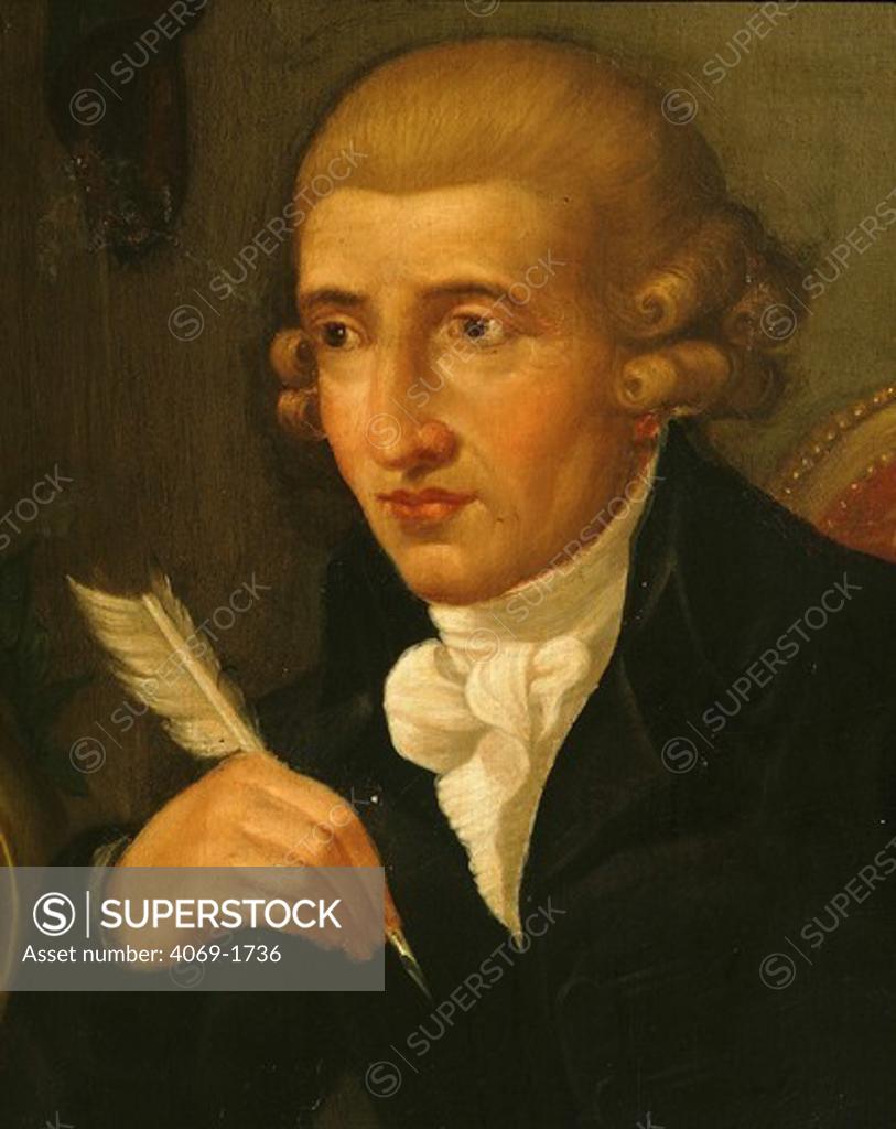 Stock Photo: 4069-1736 Franz Josef HAYDN 1732-1809 Austrian composer