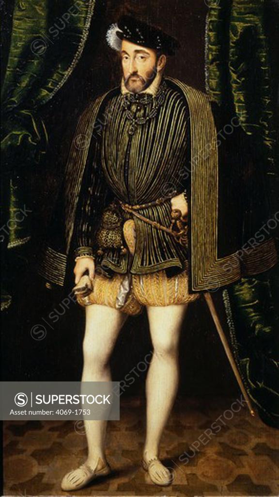Stock Photo: 4069-1753 HENRY II 1519-59 King of France