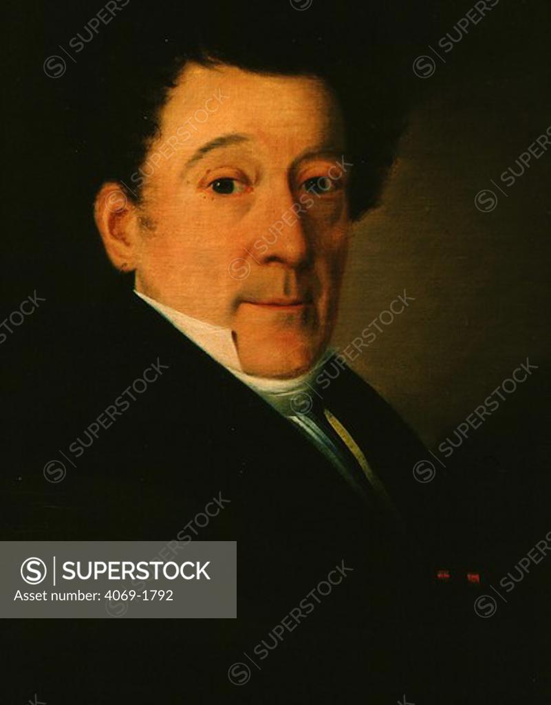 Stock Photo: 4069-1792 Luigi LABLANCHE 1794-1858 Italian operatic singer