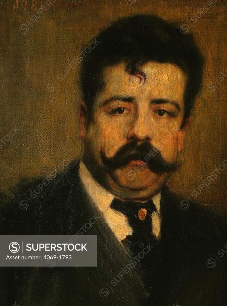 Stock Photo: 4069-1793 Ruggero LEONCAVALLO 1858-1919 Italian composer