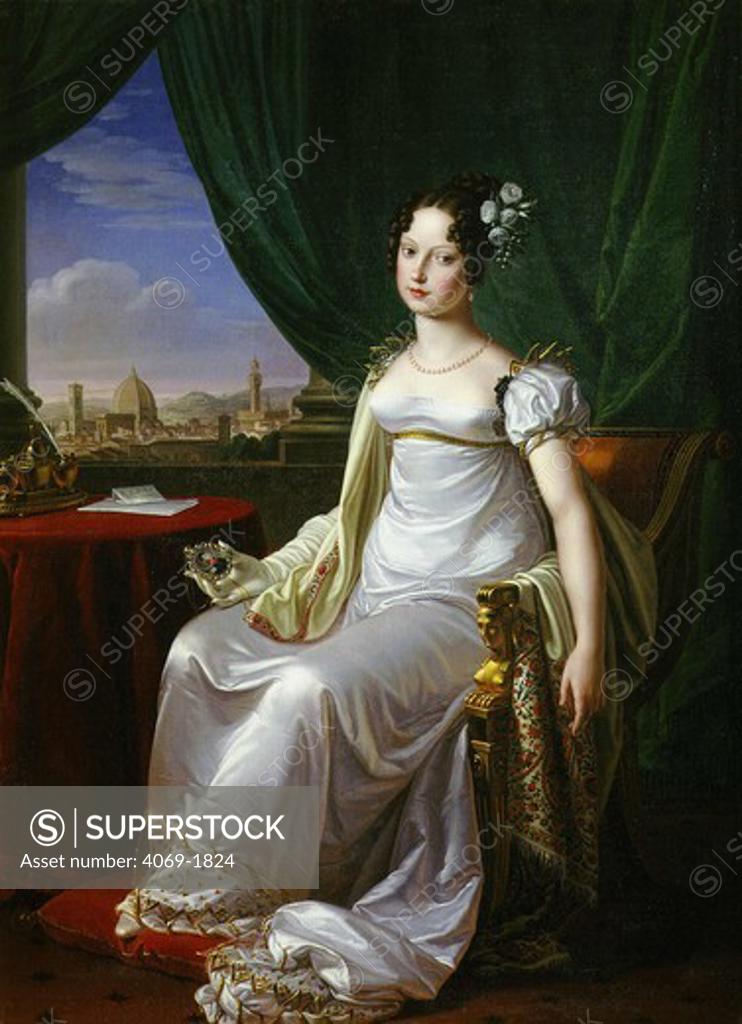 Stock Photo: 4069-1824 MARIA Theresa of Tuscany Queen of Sardinia 1801-55