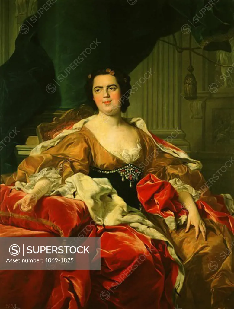 LUISA Isabel de Bourbon, wife of Philip of Parma, 1745