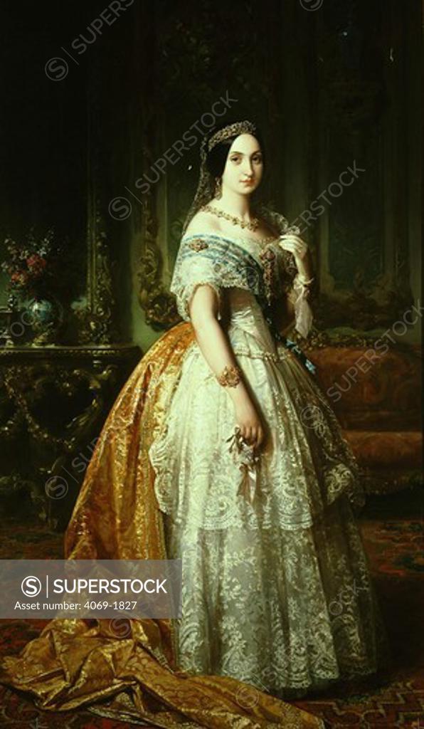 Stock Photo: 4069-1827 Infanta LUISA-FERNANDA, 1832-97