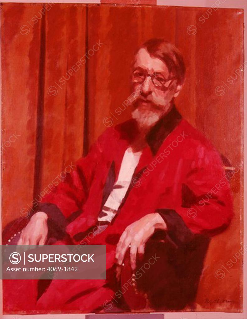 Stock Photo: 4069-1842 Self Portrait