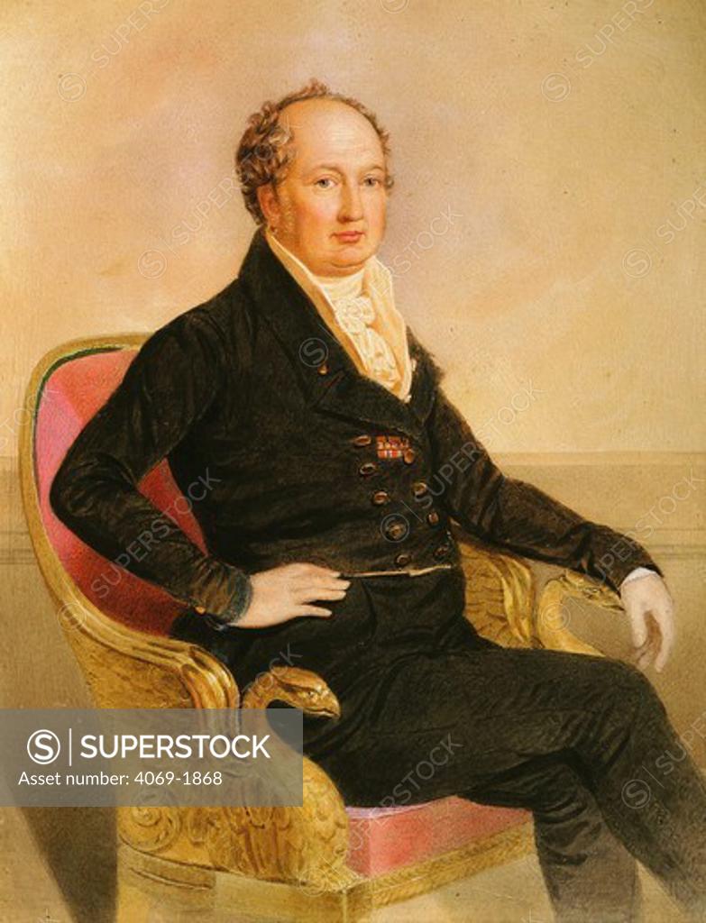 Stock Photo: 4069-1868 MAXIMILIAN Joseph I King of Bavaria (1756-1825)
