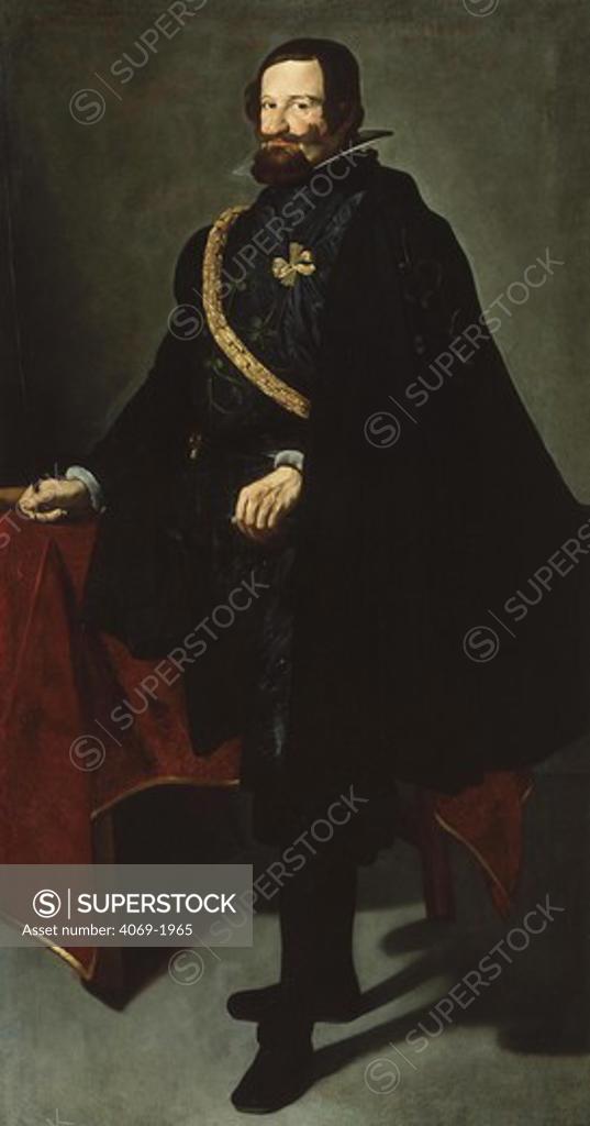 Stock Photo: 4069-1965 Count-duke OLIVARES, 1587-1645, Prime minister of Spain 1623-43 and court favourite of King Philip IV Spain
