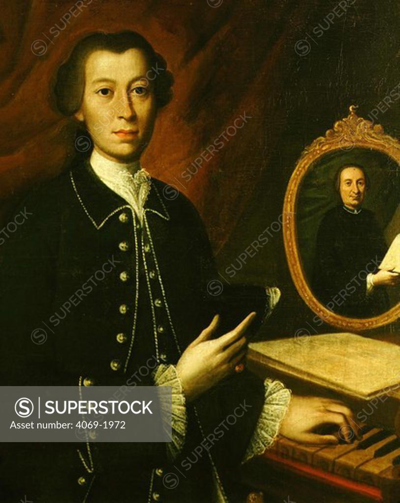 Stock Photo: 4069-1972 Giovanni Battista PERGOLESI 1710-36 Italian composer, 18th century