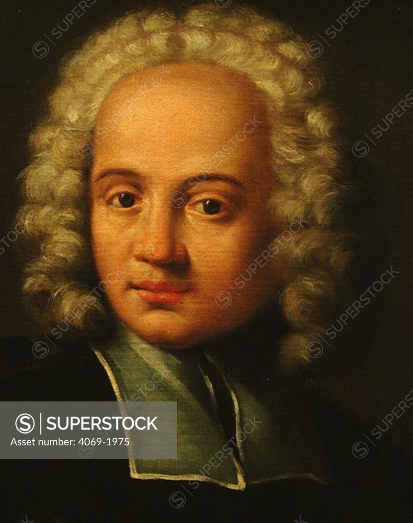 Stock Photo: 4069-1975 Giacomo Cesare PREDIERI, d. 1671, Italian composer (detail)