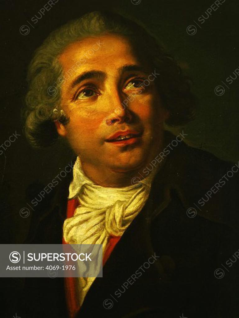 Stock Photo: 4069-1976 Giovanni PAISIELLO 1740-1816 Italian composer of opera (detail)