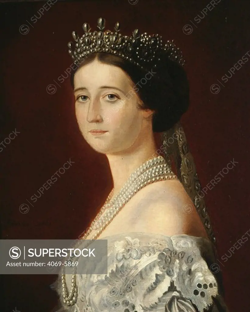 EUGENIE de Montijo de Guzman, Countess of Teba, 1826-1920 wife of