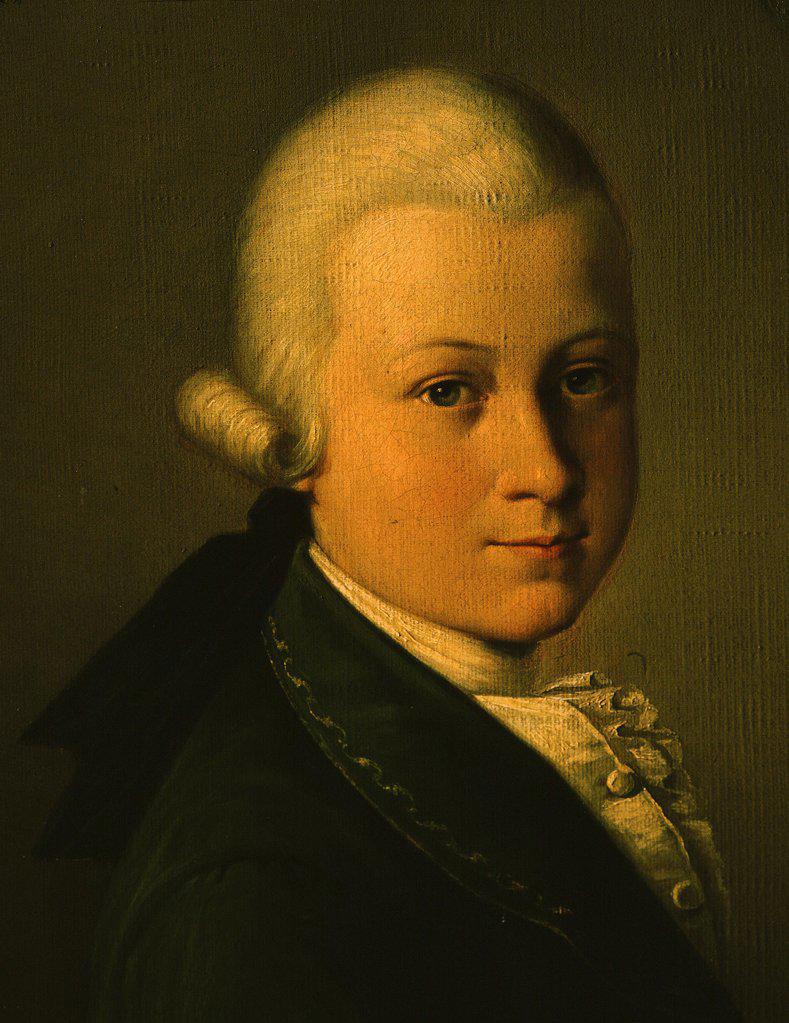 Wolfgang Amadeus MOZART, Austrian composer, 1756-1791 as young man