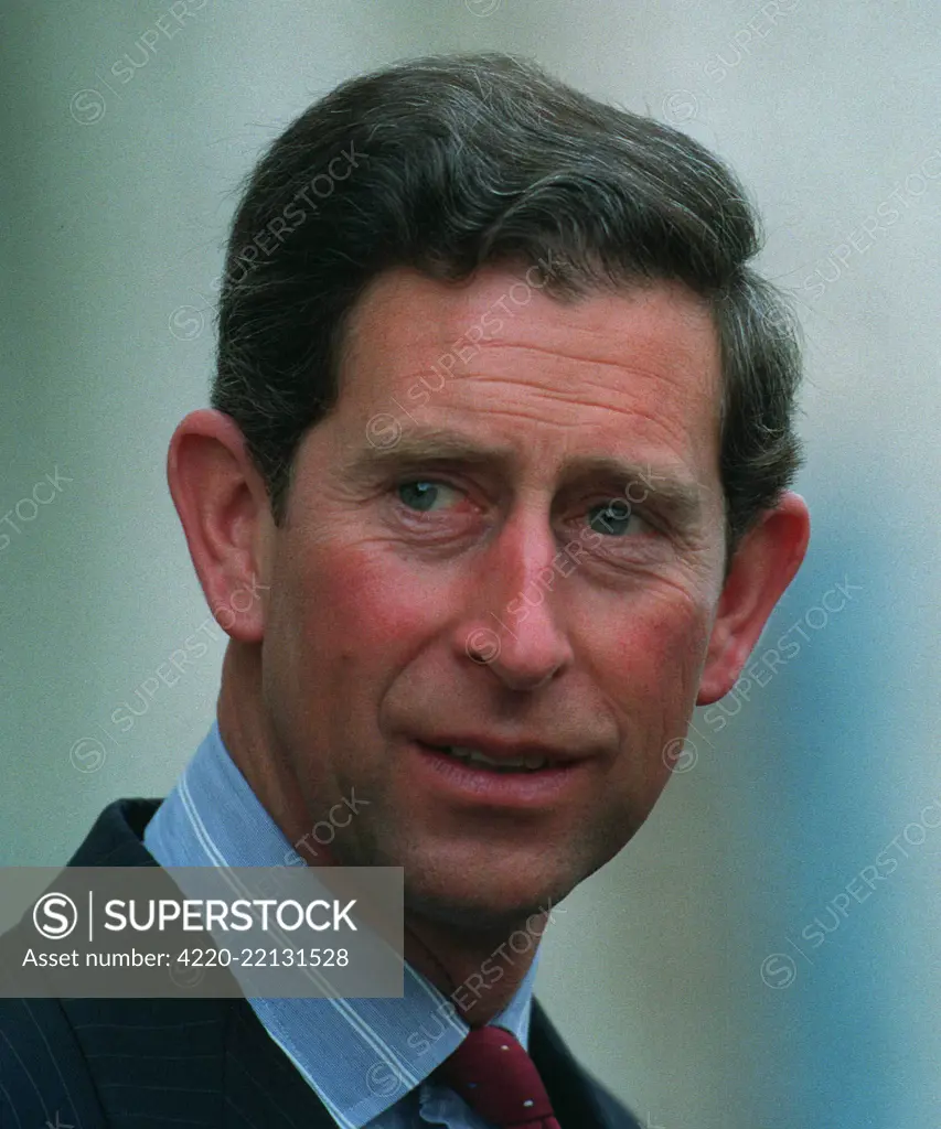 Prince Charles, Prince Of Wales.  26 February 1992