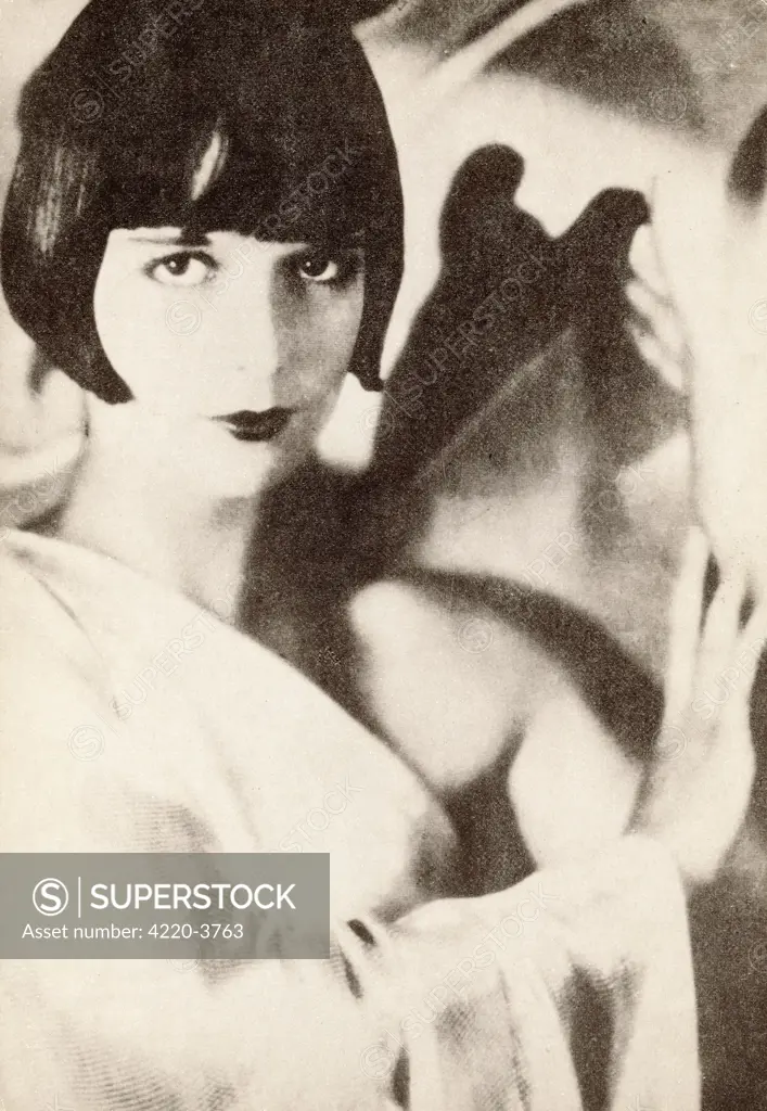 American silent film actress, LOUISE BROOKS (1906-1985).
