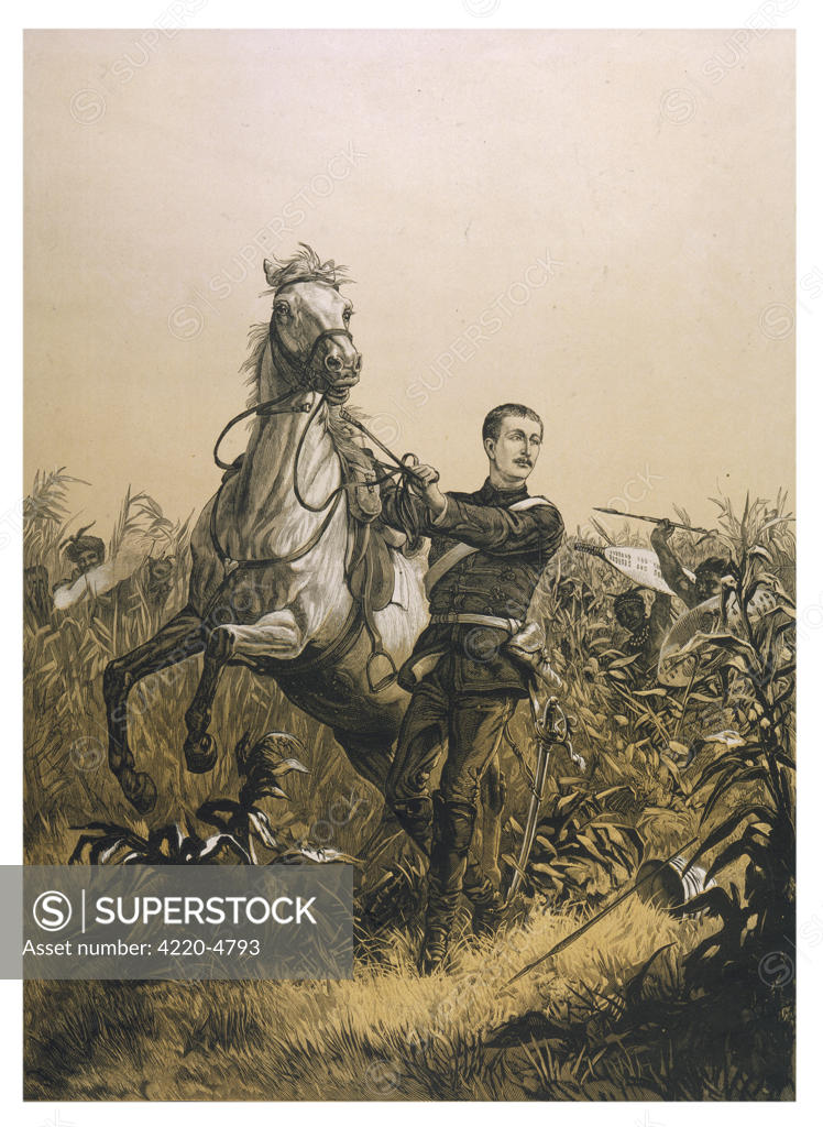 PRINCE LOUIS NAPOLEON 'PRINCE IMPERIAL' Killed during the Zulu War -  SuperStock