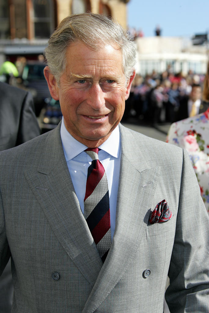 Charles, Prince Of Wales, visiting Scarborough\'s South Bay Regeneration Area, Spa Bridge, Scarborough, North Yorkshire. 14 September 2007