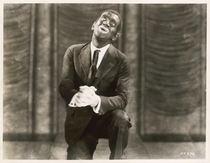 Al Jolson in the Jazz Singer     Date: 1927