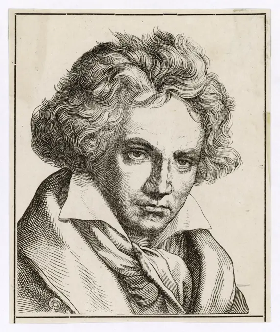 LUDWIG VAN BEETHOVEN  German composer        Date: 1770 - 1827