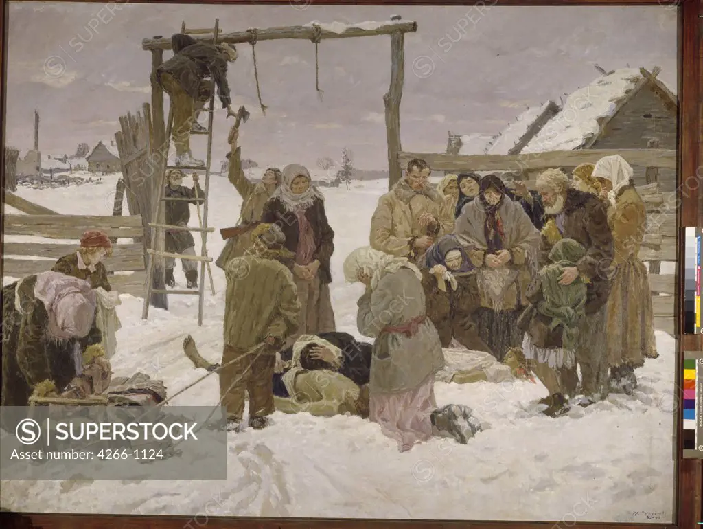 Gaponenko, Taras Gurievich (1906-1993) State Tretyakov Gallery, Moscow 1943-1946 Oil on canvas Soviet Art Russia 