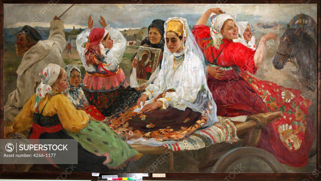 Stock Photo: 4266-1177 Buchkuri, Alexander Alexeevich (1870-1942) Regional I. Kramskoi Art Museum, Voronezh 1913 180x285 Oil on canvas Russian End of 19th - Early 20th cen. Russia 