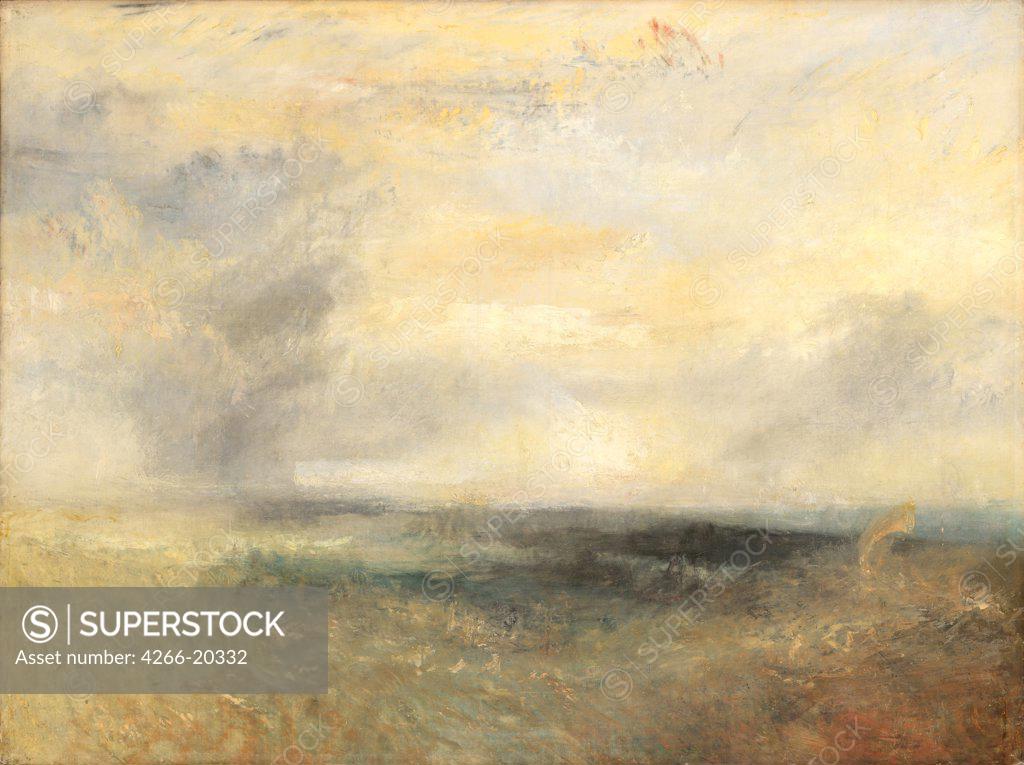 Stock Photo: 4266-20332 Margate, from the Sea by Turner, Joseph Mallord William (1775-1851)/ National Gallery, London/ ca 1835/ England/ Oil on canvas/ Romanticism/ 91,2x122,2/ Landscape