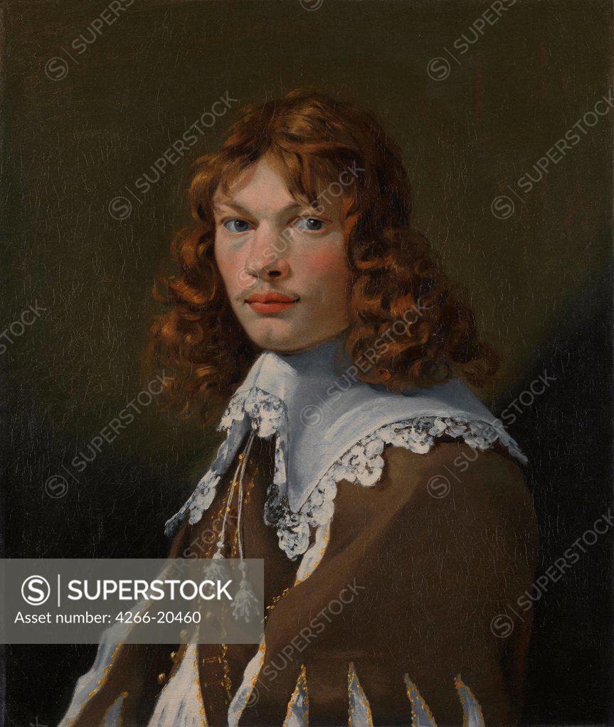 Stock Photo: 4266-20460 Self-Portrait by Dujardin, Karel (1622-1678)/ National Gallery, London/ c. 1655/ Holland/ Oil on canvas/ Baroque/ 62x52,5/ Portrait