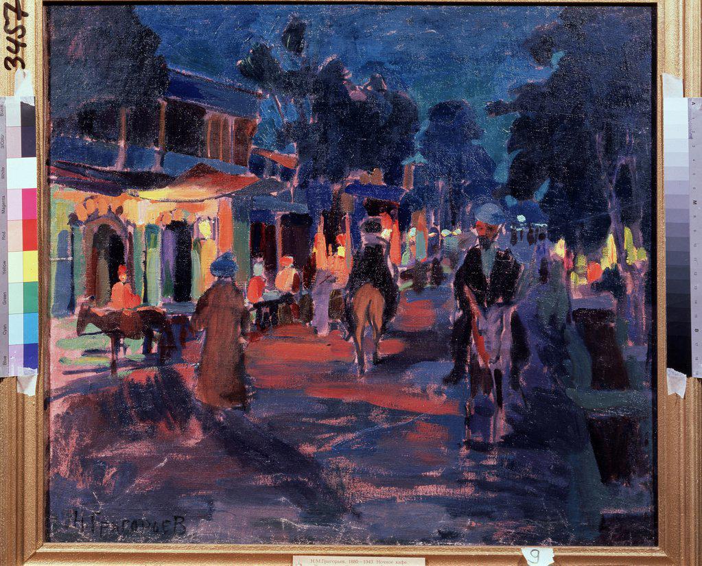 Grigoriev, Nikolai Mikhaylovich (1886-1943) Regional Art Museum, Kaluga 1910s 70x80 Oil on canvas Postimpressionism Russia 
