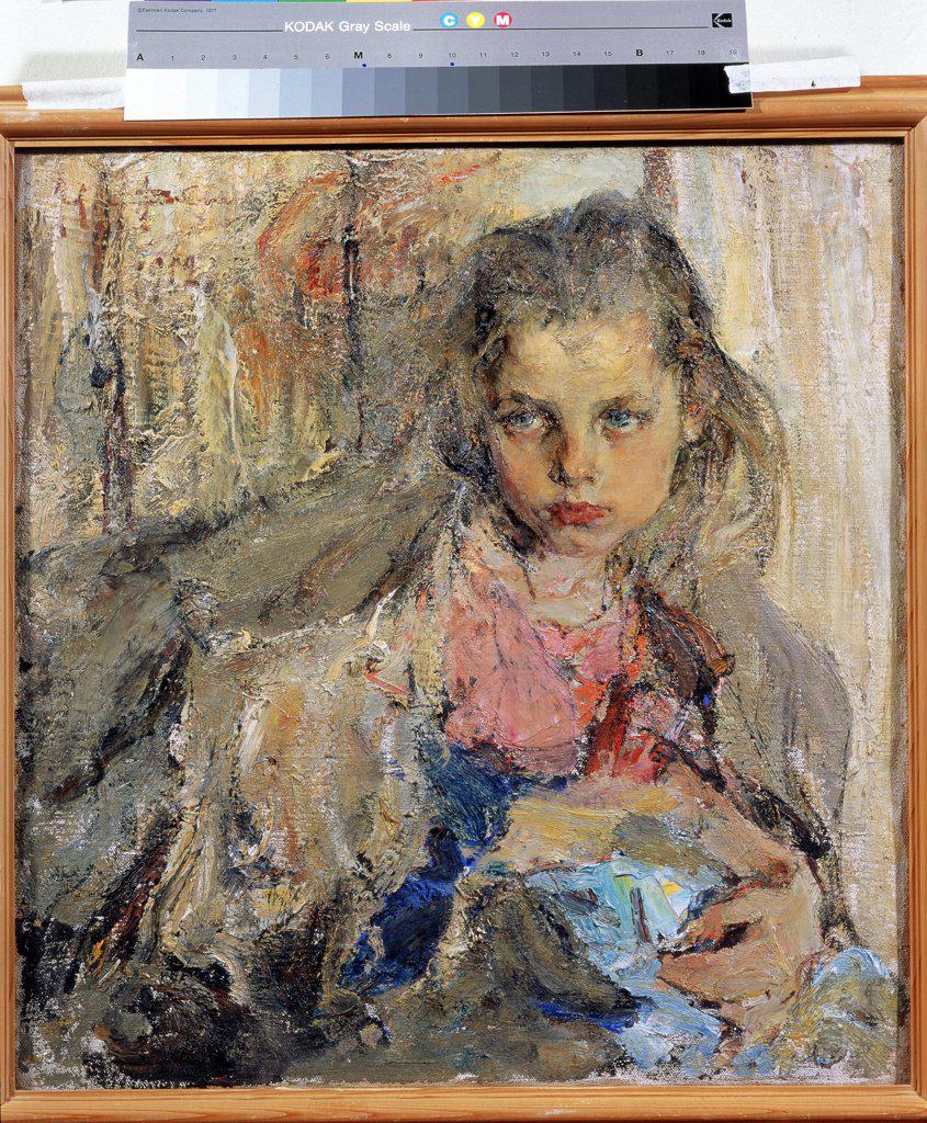 Feshin, Nikolai Ivanovich (1881-1955) State Art Museum of Republic Tatarstan, Kazan 1912 57x53 Oil on canvas Russian End of 19th - Early 20th cen. Russia 