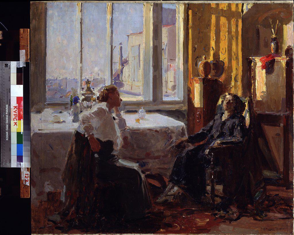 Tcheptsov, Yefim Mikhailovich (1875-1950) Regional A. Deineka Art Gallery, Kursk 1915 79,7x89 Oil on canvas Russian End of 19th - Early 20th cen. Russia 