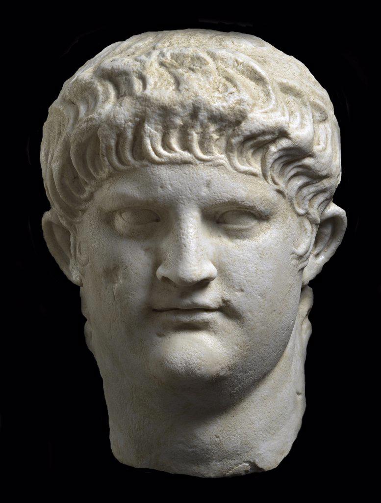 Portrait bust of Nero, Classical Antiquities  