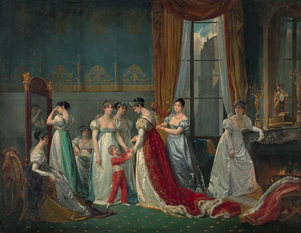 Preparation for the coronation, Viger du Vigneau, Jean-Louis-Victor (Hector) (1819-1879)