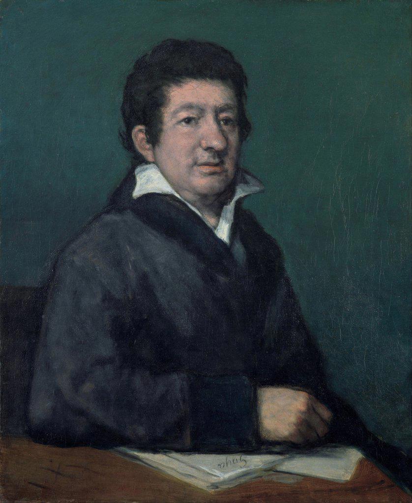 Portrait of the Poet Leandro Fernández de Moratín (1760-1828), Goya, Francisco, de (1746-1828)