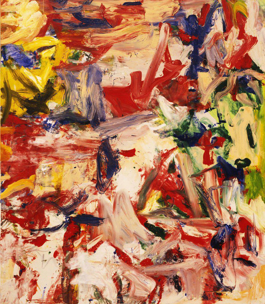 Kooning, Willem de (1904-1997) © Museum of Modern Art, New York 1977 202,6x178 Oil on canvas Expressionism The United States Abstract Art 