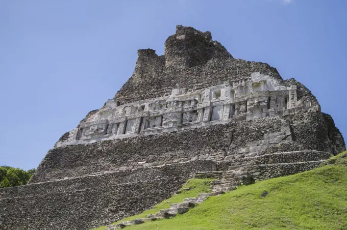 Xunantunich is a Mayan archeological site in western Belize. It was once the civic ceremonial center of the region.