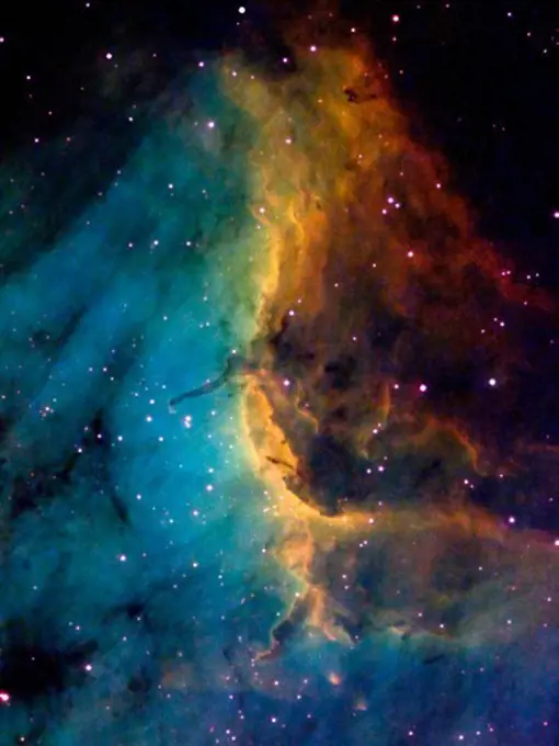 Detail of the Pelican Nebula
